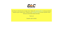 Tablet Screenshot of dlconnect.duquesnelight.com